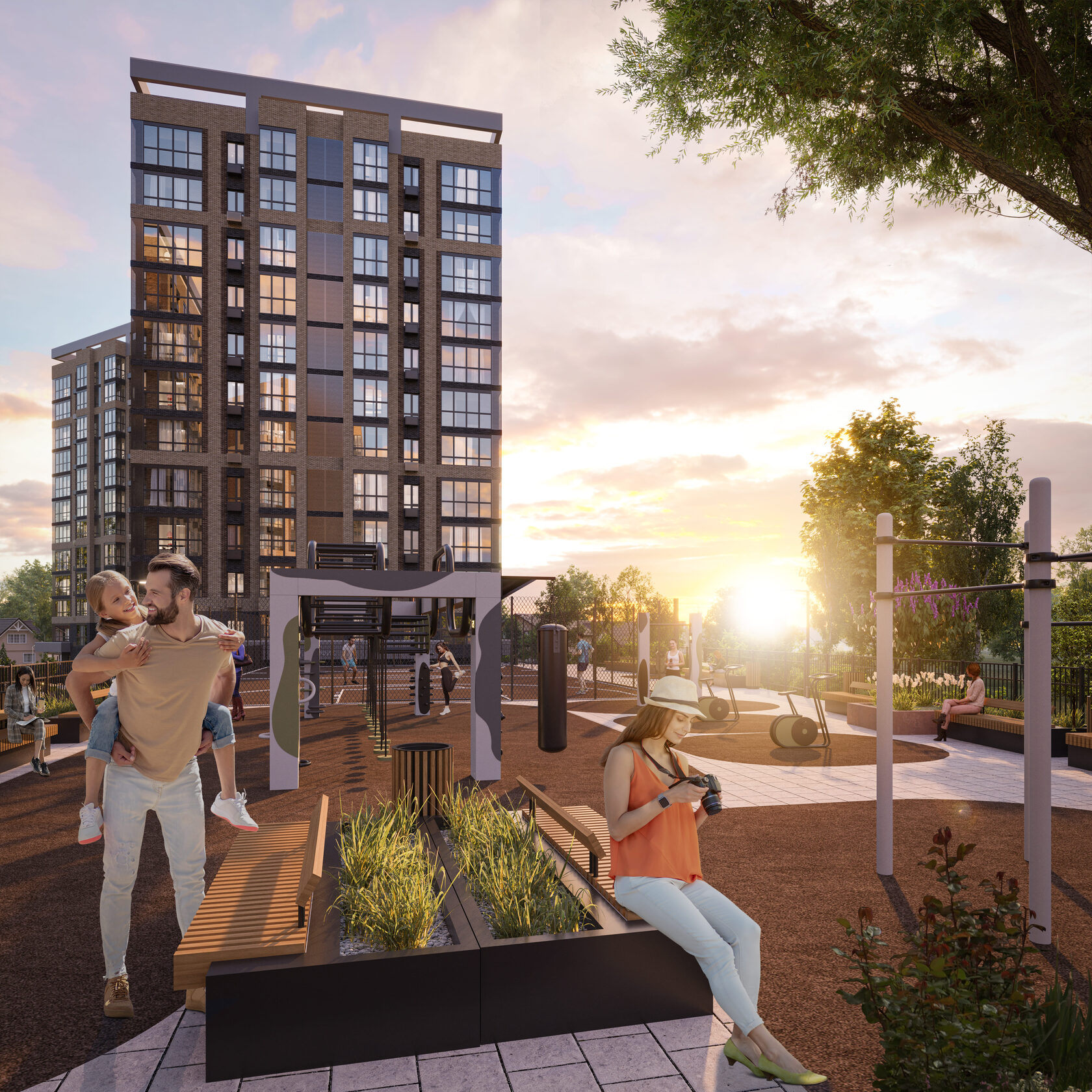 ЖК Волна — вид